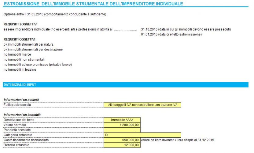 Assegnazione Agevolata Beni Ai Soci Excel Fiscoetasse Com