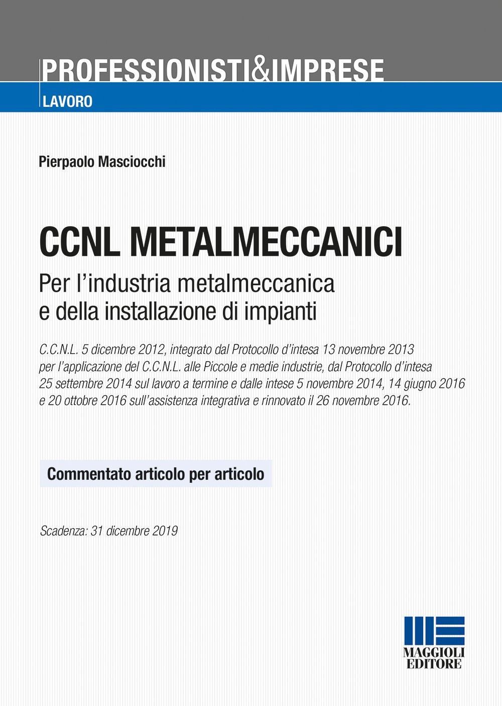 CCNL: Tabelle Retributive 2018