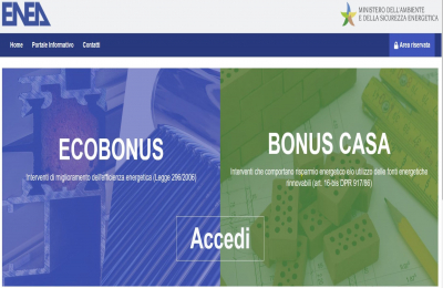 Nuovo portale ENEA: attivo dal 1 febbraio per Bonus casa e Ecobonus