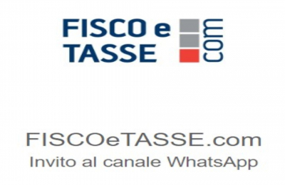 Le notizie di Fisco e Tasse gratis sul nuovo canale WhatsApp