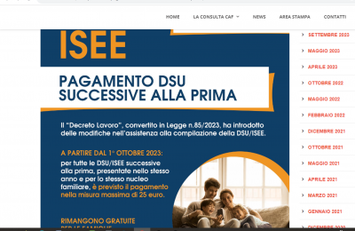 DSU per ISEE:  dal 1 ottobre modifiche a pagamento