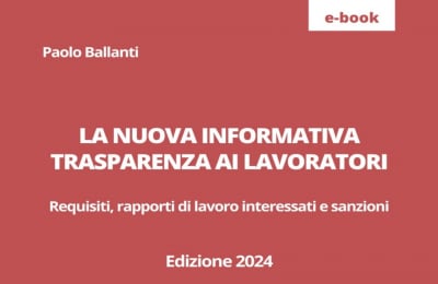 Informativa trasparenza ai lavoratori