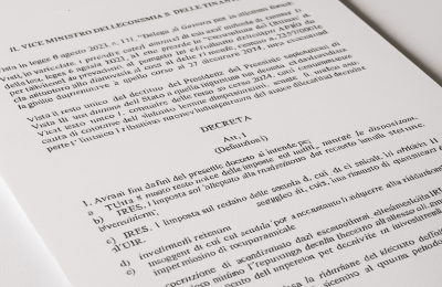 Ires premiale 2025: pubblicato il decreto attuativo