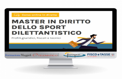 Master in diritto dello sport dilettantistico - Online, dal 4 ottobre 2024