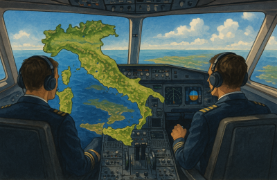 Reddito Piloti su tratte nazionali: il calcolo per la tassazione