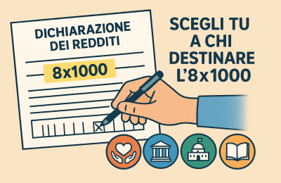 Ripartizione 8xmille: il Governo approva per l'irpef 2024