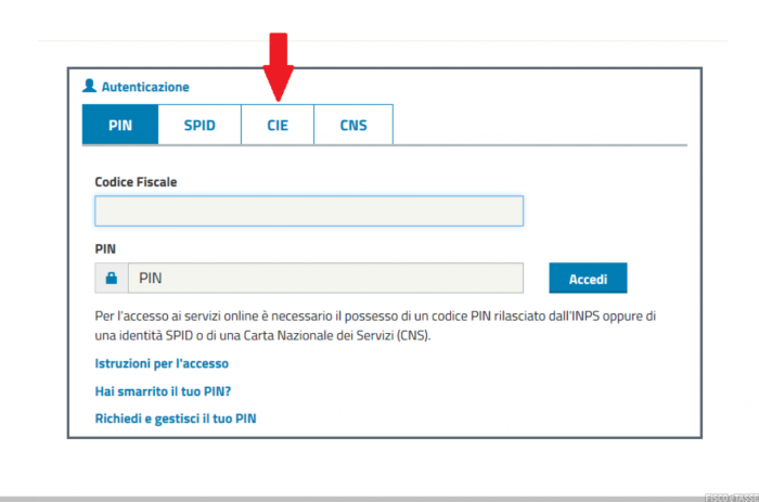SCARICARE PIN INPS