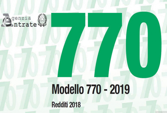 Modello 7702019 Invio Telematico Entro Il 31102019