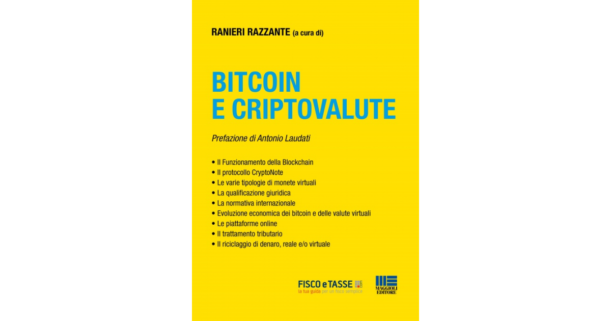 Bitcoin e criptovalute Professionisti & Imprese giuridici e finanziari Profili fiscali 