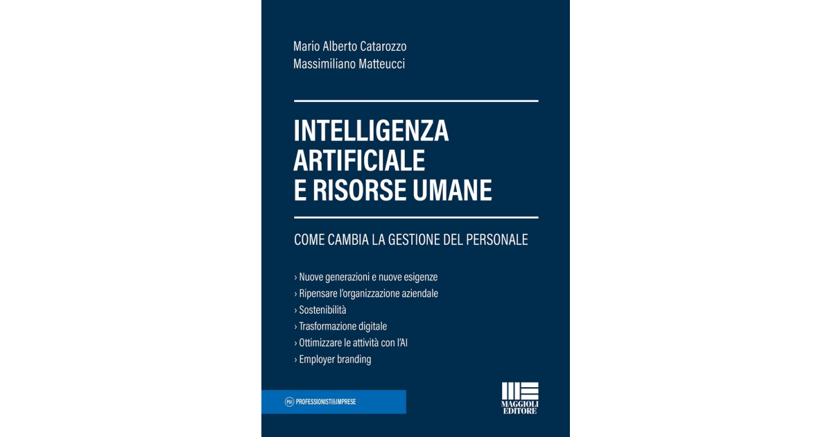 Intelligenza Artificiale E Risorse Umane Cartaceo Fiscoetasse Com