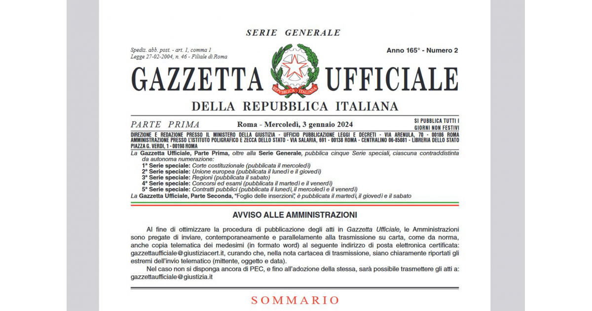 Il Decreto Coesione Diventa Legge: Il Testo Pubblicato In Gazzetta ...