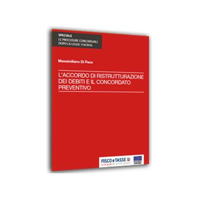 Accordo ristrutturazione debiti e concordato preventivo