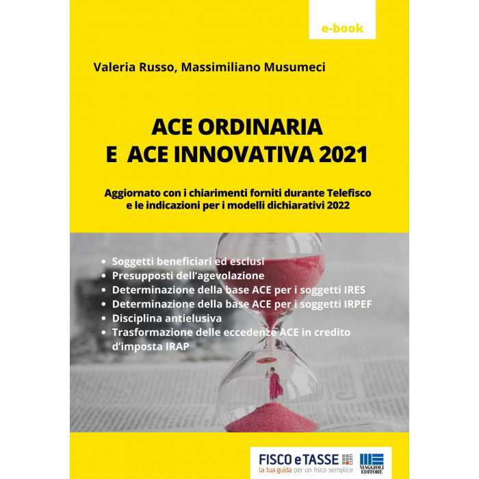 ACE ordinaria e ACE innovativa 2021 (eBook)