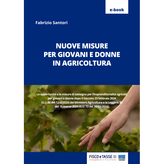 Nuove misure per giovani e donne in agricoltura (eBook)