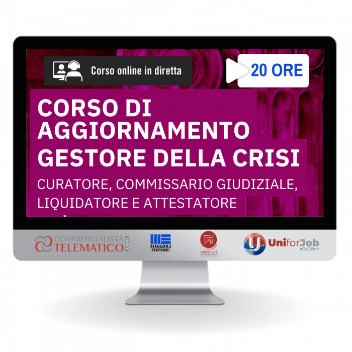 Corso di aggiornamento Gestore Crisi d'impresa 2026