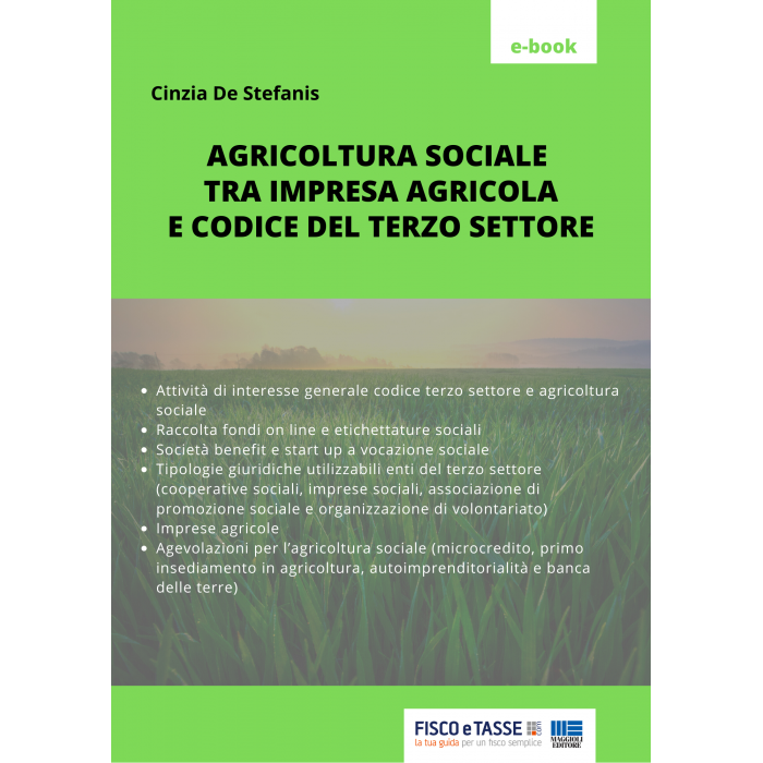 Agricoltura sociale (impresa agricola e terzo settore)