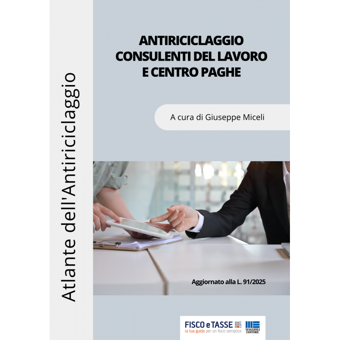 Antiriciclaggio consulenti del lavoro e centro paghe