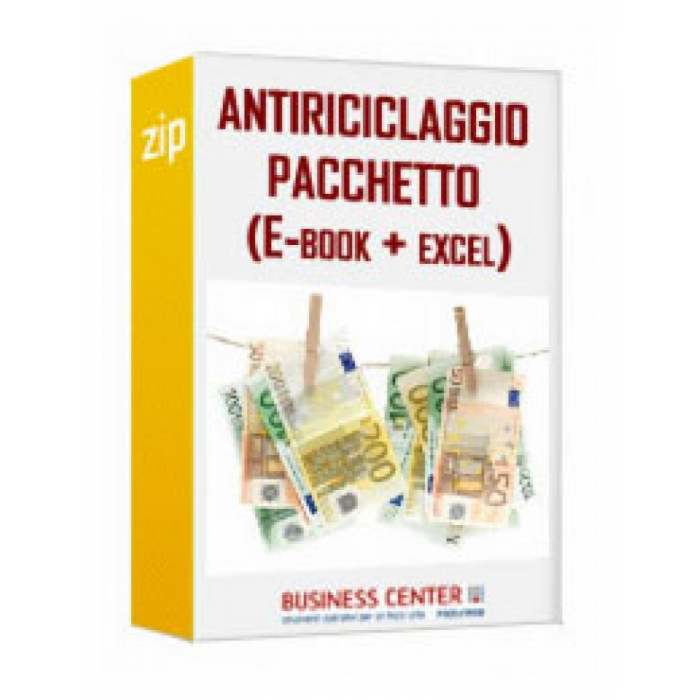 Pacchetto Antiriciclaggio professionisti (excel + pdf)