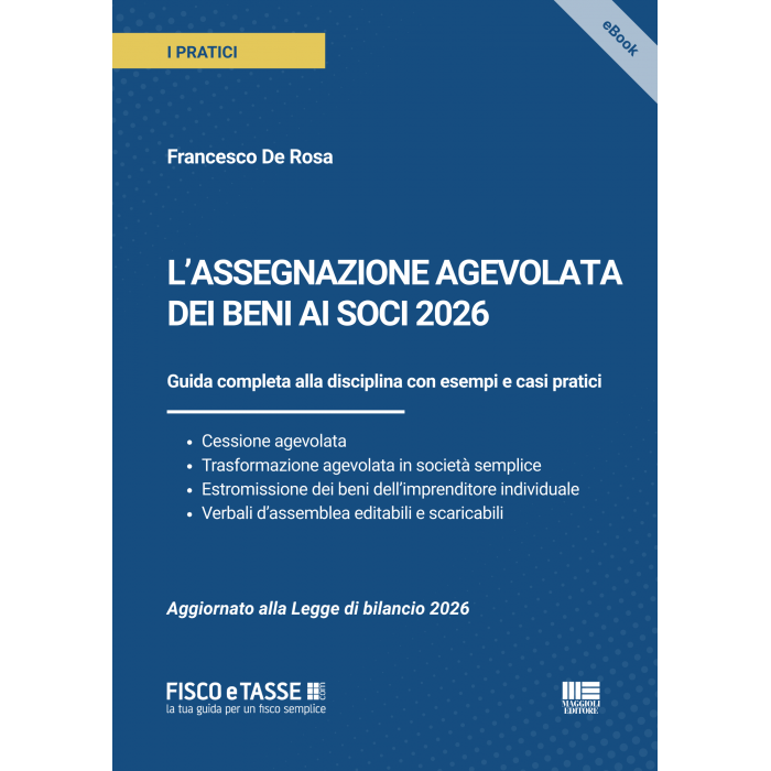 Assegnazione dei beni ai soci 2026 | eBook