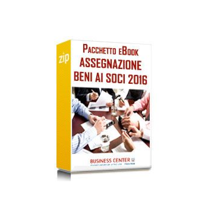 Assegnazione dei beni ai soci (Pacchetto eBook 2016) pr