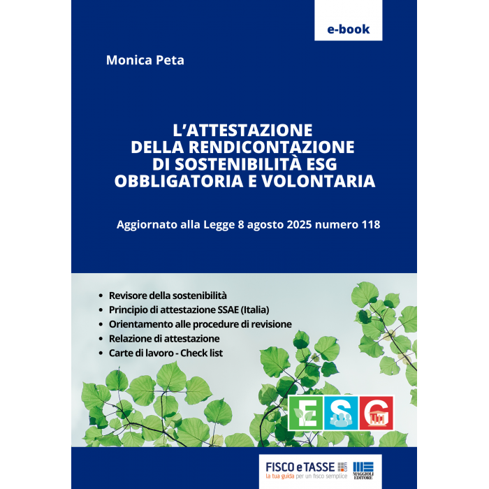 Attestazione di Rendicontazione di Sostenibilità ESG