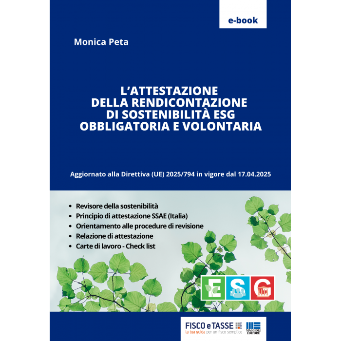 Attestazione di Rendicontazione di Sostenibilità ESG