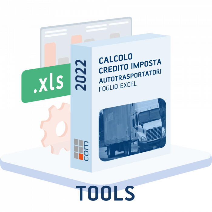 Credito d'imposta autotrasportatori (Excel 2022)