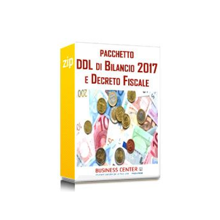 Pacchetto Legge di Bilancio 2017 e collegato - DRC