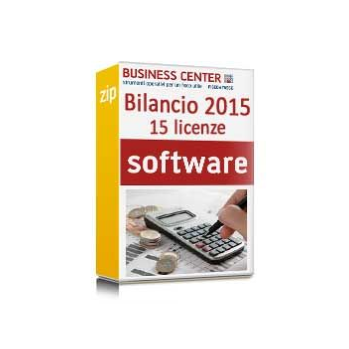 Bilancio 2015 - fino a n. 15 licenze (Software)