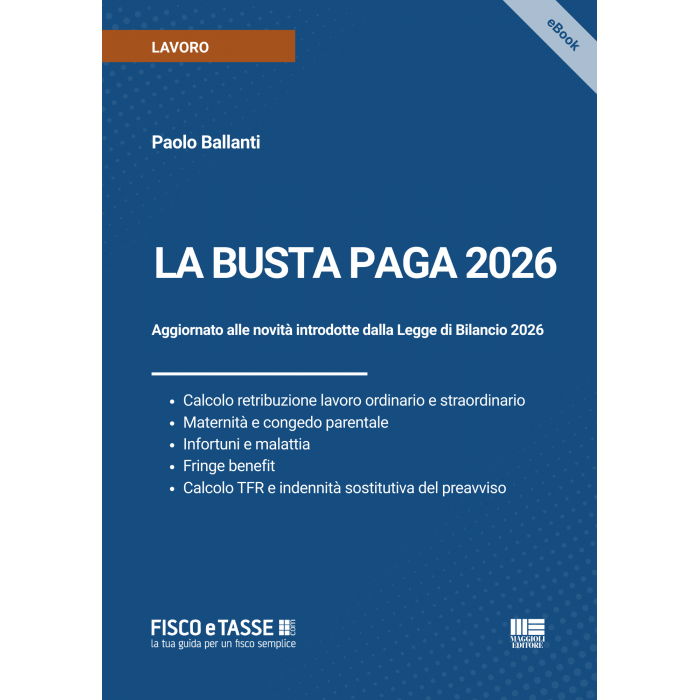La Busta paga 2026 | eBook