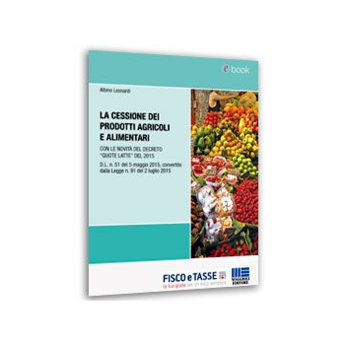 La cessione di prodotti agricoli e alimentari (eBook)