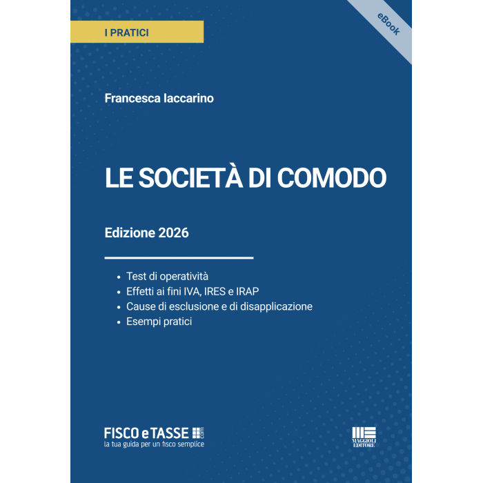 Società di comodo | eBook 2026