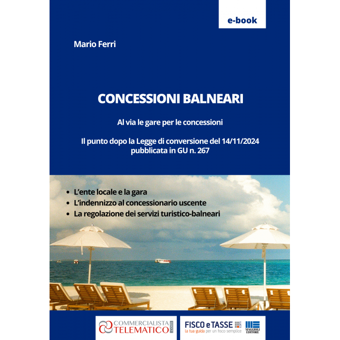 Le concessioni balneari (eBook 2024)