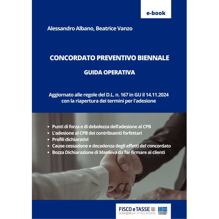 Concordato preventivo biennale: Guida operativa (eBook)