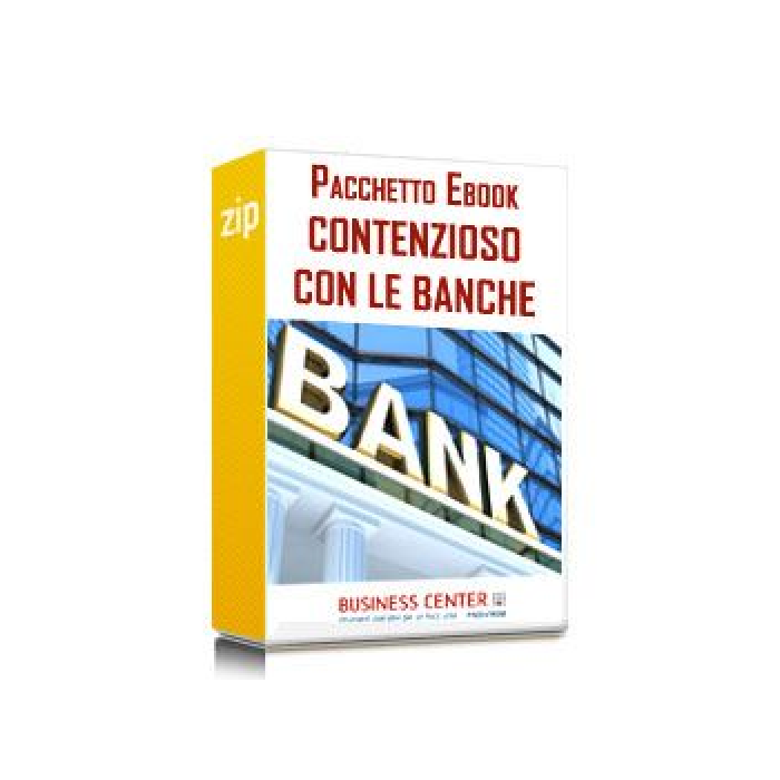 Pacchetto Contenzioso con le Banche (E-Book)