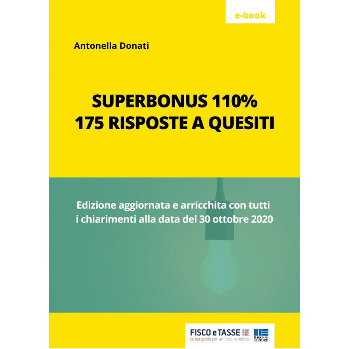 Superbonus 110%: 175 risposte a quesiti (eBook)
