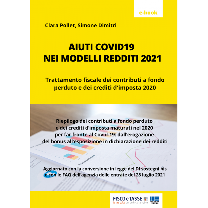 Aiuti Covid-19 nei modelli Redditi 2021 (eBook)