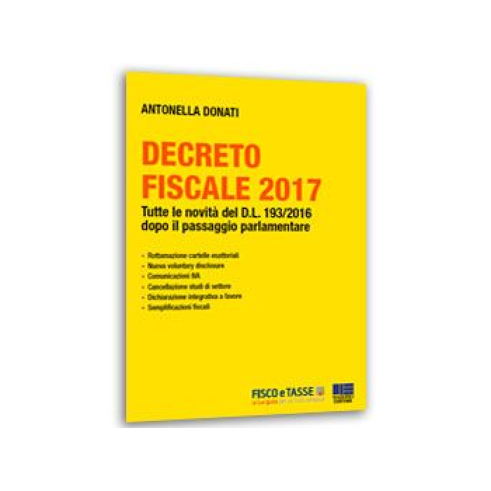 Decreto Fiscale 2017 (eBook)