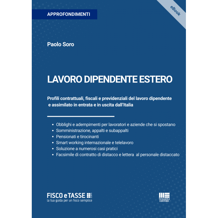 Lavoro dipendente estero | eBook 2026