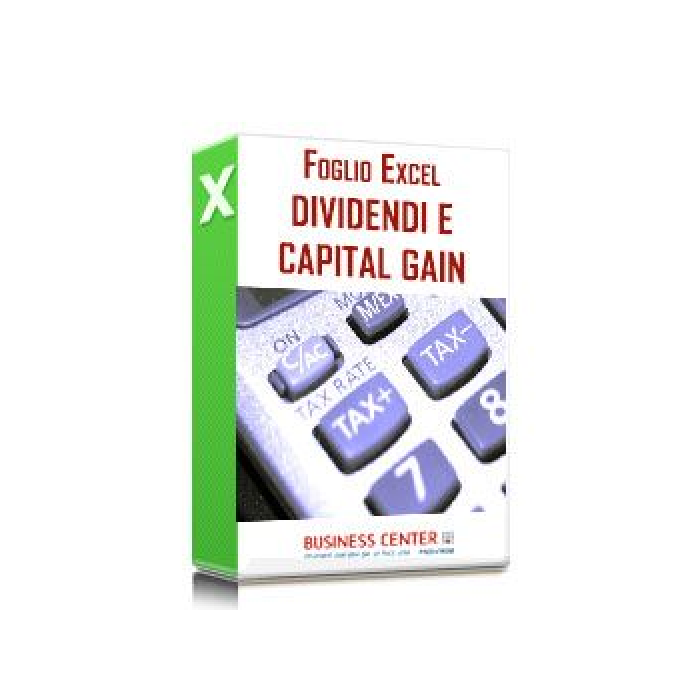 Tassazione dividendi e Capital Gain (excel)
