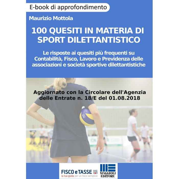 100 quesiti in materia di sport dilettantistico (eBook)