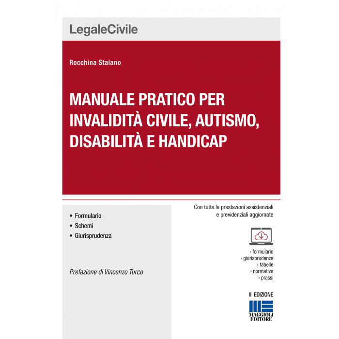 Manuale pratico per invalidità civile, autismo, disabil