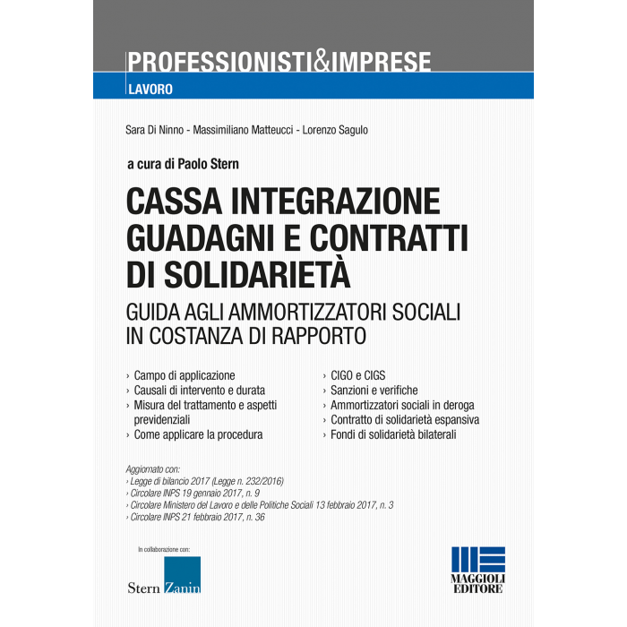 Cassa integrazione e contratti  di solidarietà-  Libro