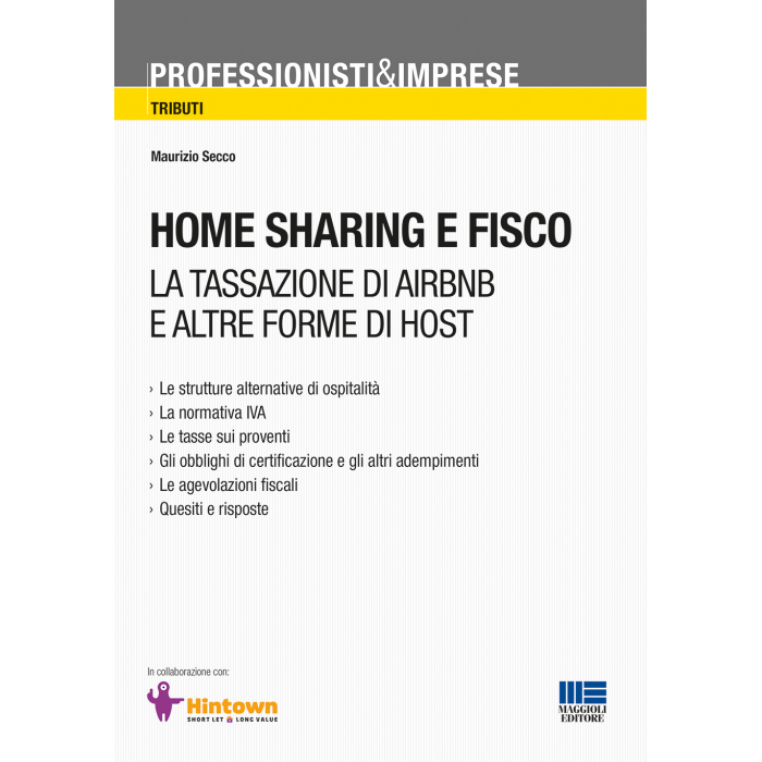 Home sharing e fisco - (Libro)