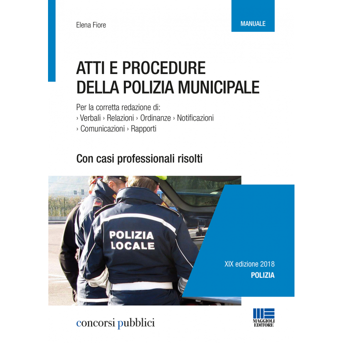 Atti e procedure della polizia municipale - Libro