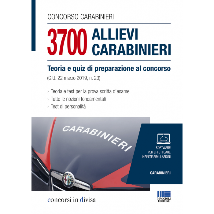 Concorso Carabinieri 3700 Allievi Carabinieri