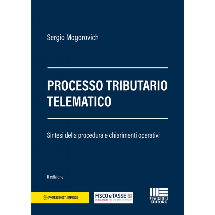 Processo tributario telematico - Libro di carta