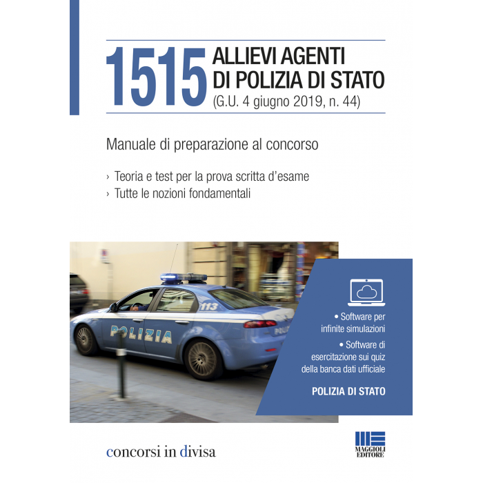 Concorso 1515 allievi agenti Polizia di stato 2019
