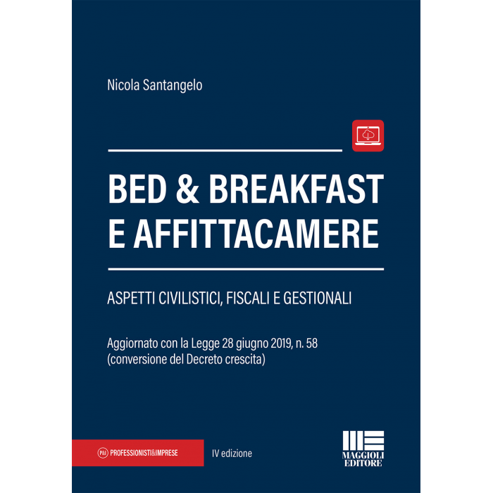 Bed & Breakfast e affittacamere - Libro carta
