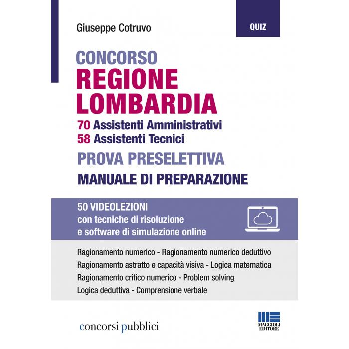 Concorso Regione Lombardia 2020 per Amministrativi